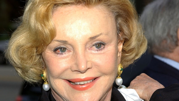 Barbara Sinatra pictured at a tribute to the late director Billy Wilder in 2002 in Beverly Hills