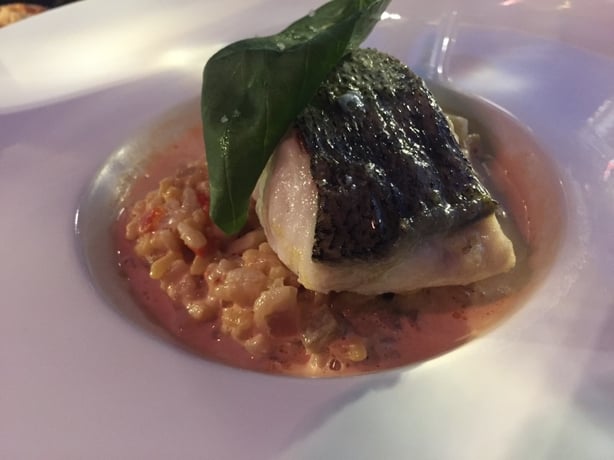 Fish rissotto at Le Neptune