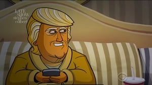 Short satirical cartoons of President Trump have been running on The Late Show with Stephen Colbert