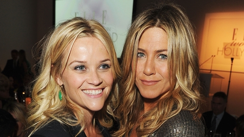 Reese Witherspoon and Jennifer Aniston - Due to begin filming new series in Los Angeles next week