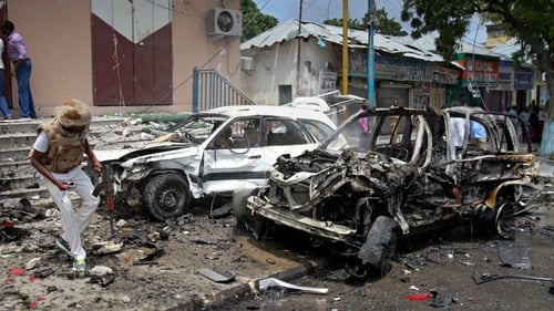 Al-Shabab attack on African Union convoy kills 8 in Somalia