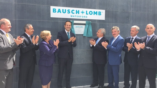 Bausch and Lomb now employs around 1,300 people at its facility in the southeast