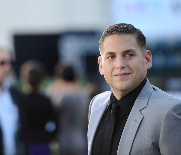 Jonah Hill arrives at the premiere of Columbia Pictures' 'Moneyball'
