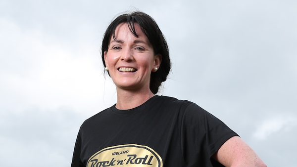 Roscommon woman Sinead Gannon has won the Rock 'n' Roll Marathon competition thanks to her inspiring story.