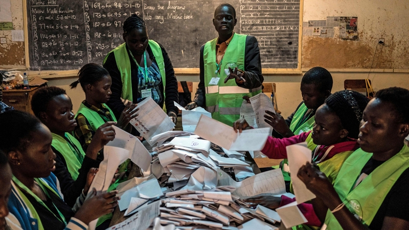 Kenya's election results set to be released Monday