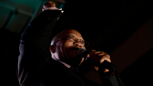 South African President Jacob Zuma said that the ANC party was united