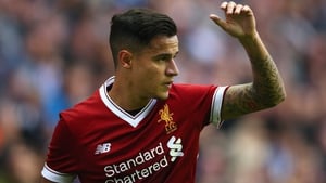 Philippe Coutinho scored 54 goals in 201 appearances for Liverpool