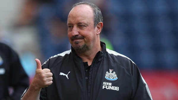 Rafa Benitez: 'I was telling the players that we cannot make excuses.'