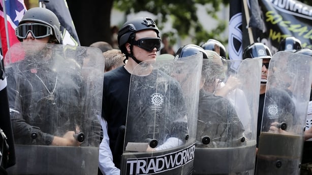 Far right rally Virginia