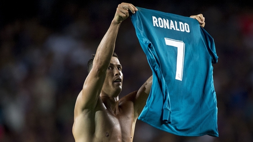 Ronaldo will miss five games for Real Madrid as a result of his red card against Barcelona