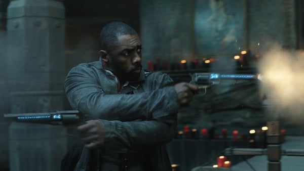 It's all guns blazing for Idris Elba in The Dark Tower