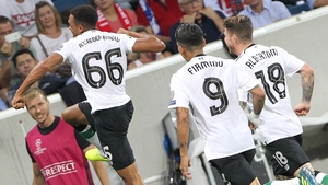 Trent Alexander-Arnold gave Liverpool the lead away to Hoffenheim