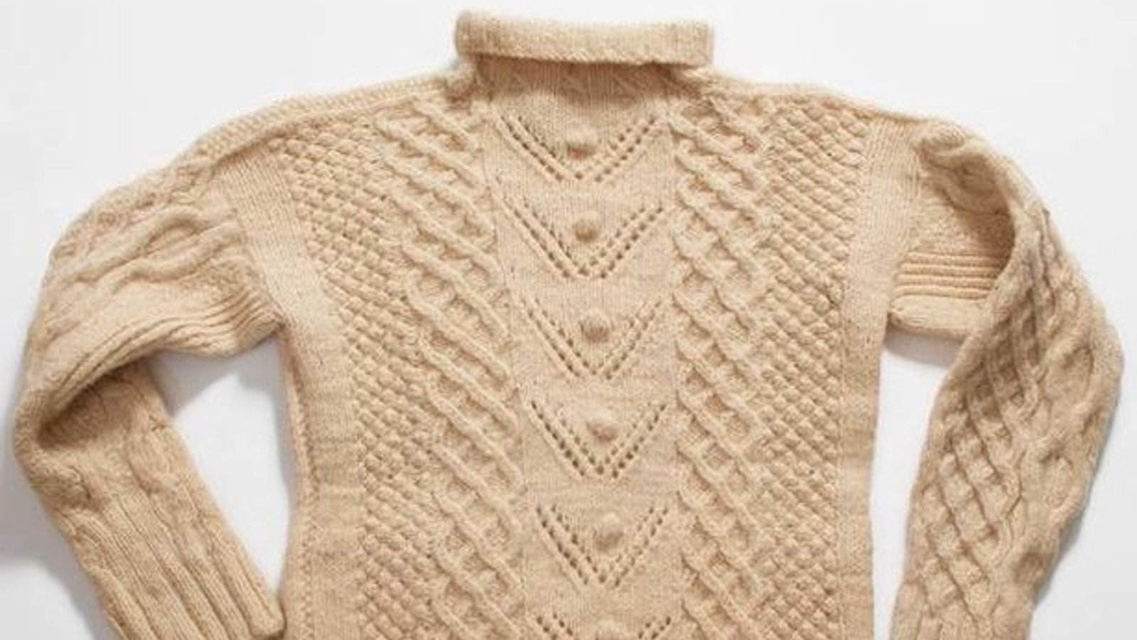 The popularity of the Aran jumper