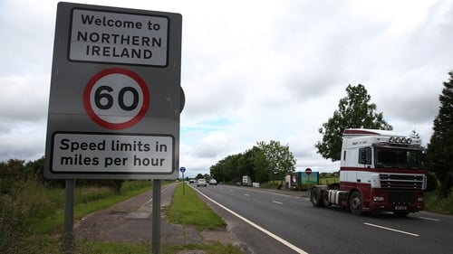 Theresa May says no hard border in Northern Ireland