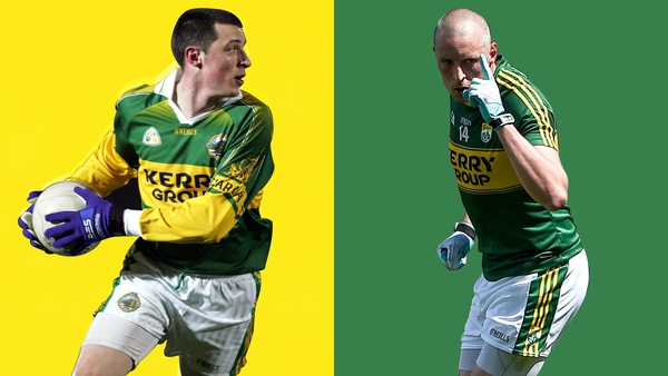 Kieran Donaghy then and now