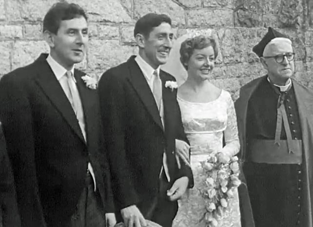 Ronnie Delaney Marriage to Joan Riordan (1962)