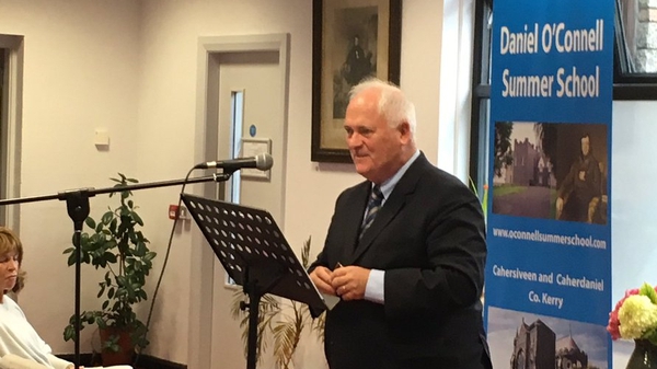 John Bruton was speaking at the Daniel O'Connell Summer School in Cahersiveen, Co Kerry