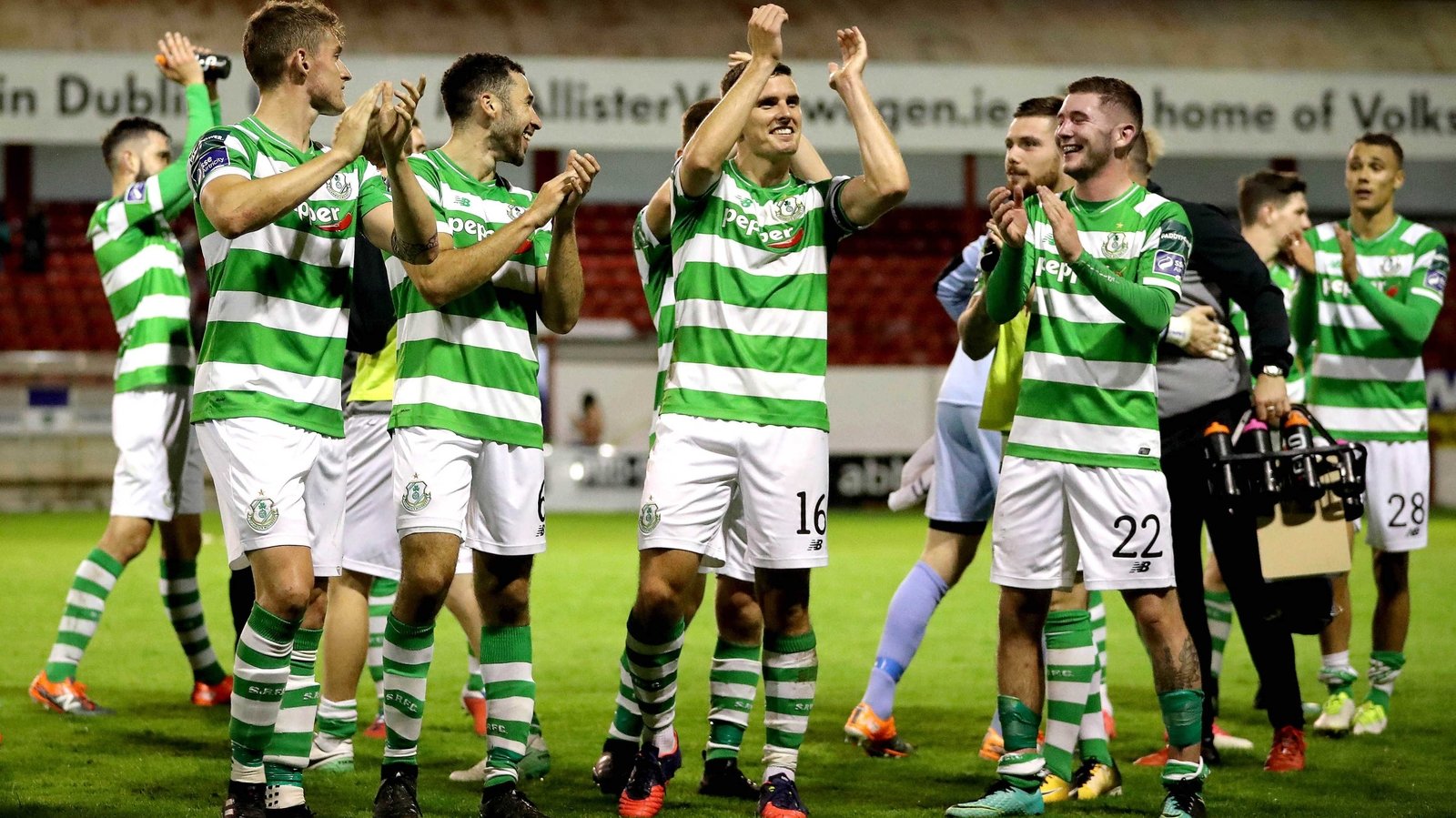 shamrock rovers football shirt