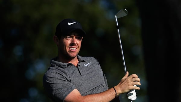 Rory McIlroy is now seven shots back in New York