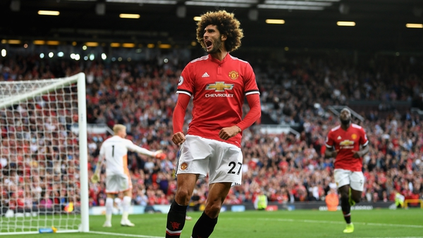 Marouane Fellaini wants a title challenge from Manchester United next season