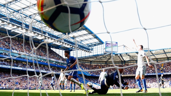 Alvaro Morata scored Chelsea's second