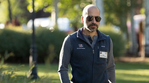 Uber's chief executive Dara Khosrowshahi said he won't take his base salary for the rest of 2020