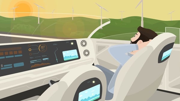Going driverless in the country. Illustration: BreezyInt/Shutterstock