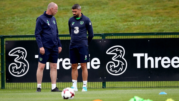 Jonathan Walters missed training again for Ireland