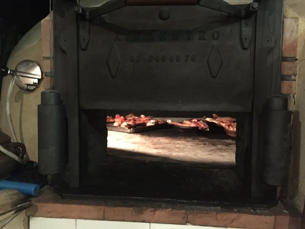 Wood-fire over at Restaurant San Francisco