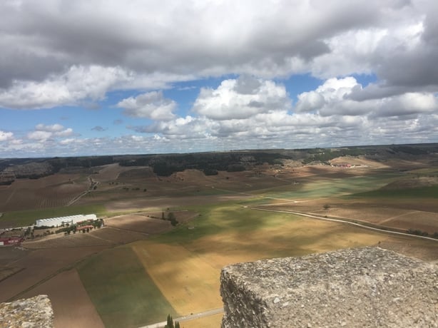 View from Penafiel Castle
