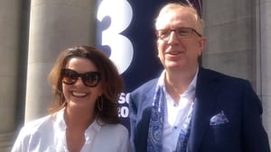 Rory Cowan with Gogglebox Ireland co-narrator Deirdre O'Kane - "It was actually doing Gogglebox that made me realise that there was other stuff apart from Mrs Brown's Boys that I could be doing"