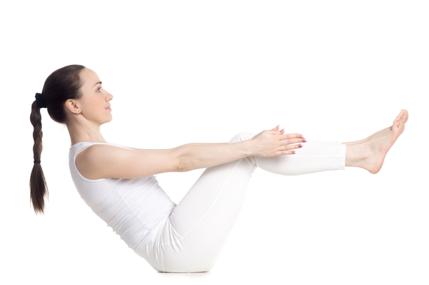 Half Boat Pose