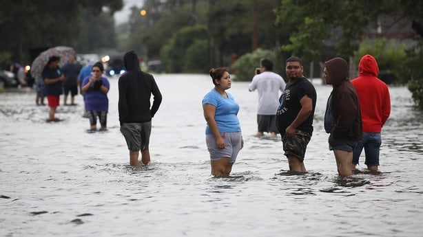 Storm Harvey: White House says President Donald Trump will pledge $1m of personal money for relief effort