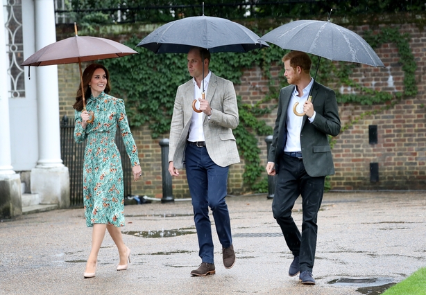 Kate, William, Harry