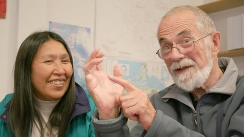 Belfast man and Inuit scholar Mick Mallon, and his wife Alexina - the subject of this weekend's Documentary On One.