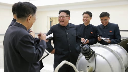 The new sanctions are in response to North Korea's sixth and largest nuclear test