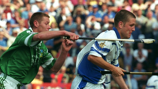 Ciaran Carey of Limerick and Waterford's Ken McGrath (R) are among the best to never claim a Celtic Cross