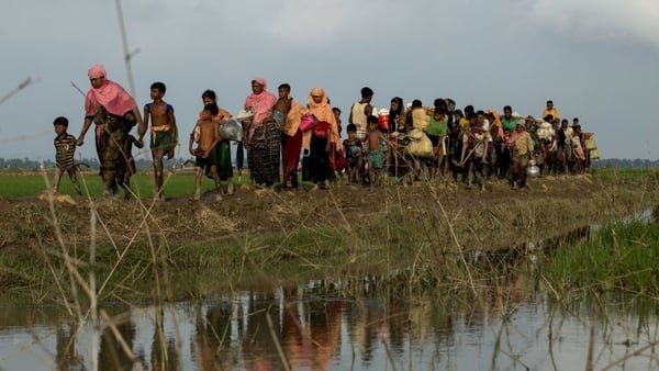 Around one million Rohingya lived in Rakhine state before many were forced from the region during a 2017 military crackdown