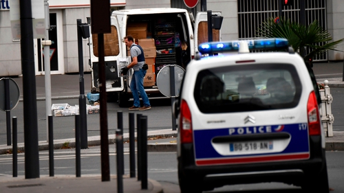 Police raided the flat in Paris following a tip-off from someone who works in the building