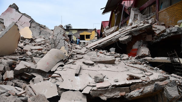 Parts of Mexico were flattened
