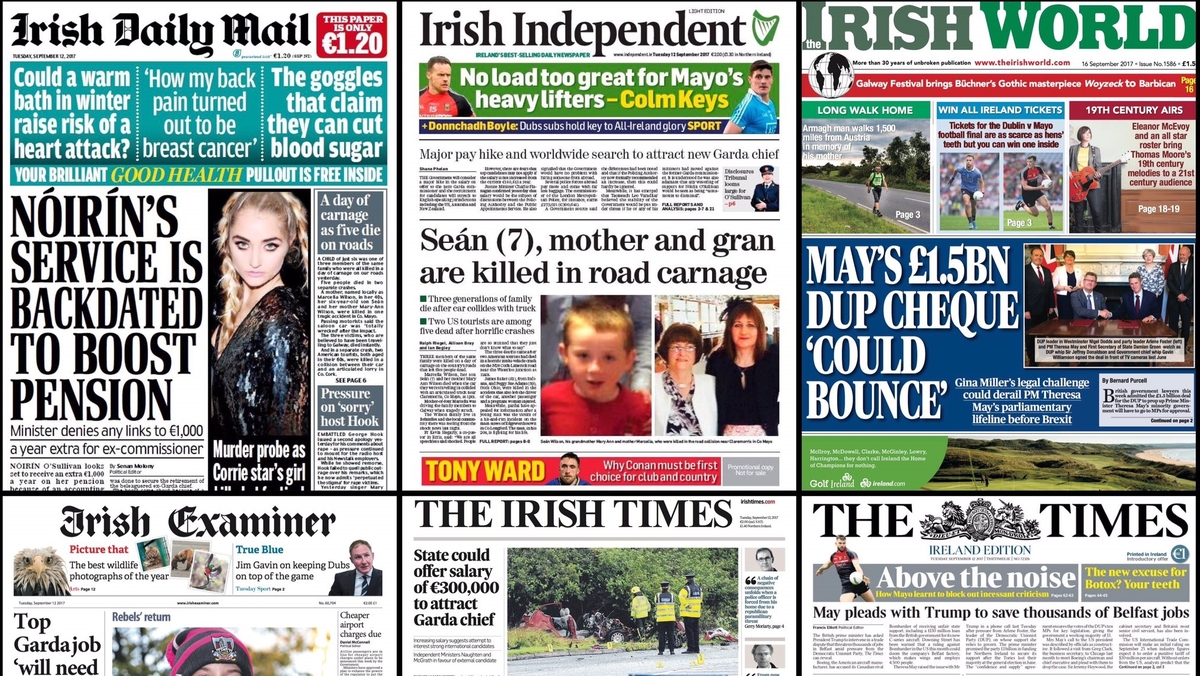 8:10am It Says in the Papers | Morning Ireland - RTÉ Radio 1