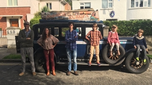 The Zapp family outside the Argentinian embassy in Dublin