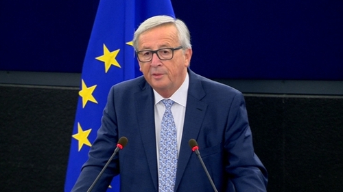 Jean-Claude Juncker said that the EU would have to respond if the US imposed tariffs on steel and aluminum imports from Europe