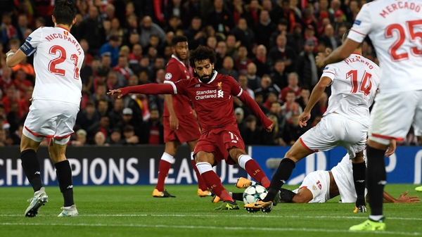 Salah score's Liverpool's second