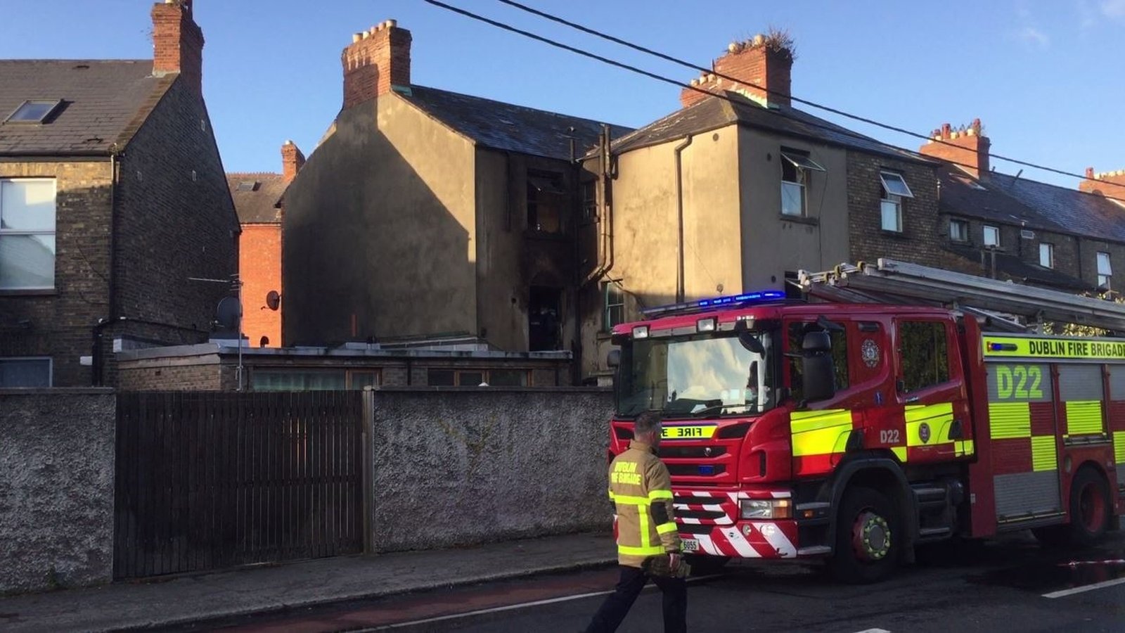 Man dies after house fire in Dublin