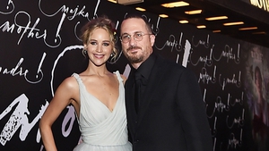 Jennifer Lawrence and Darren Aronofsky arrive arm-in-arm at Mother! premiere in New York