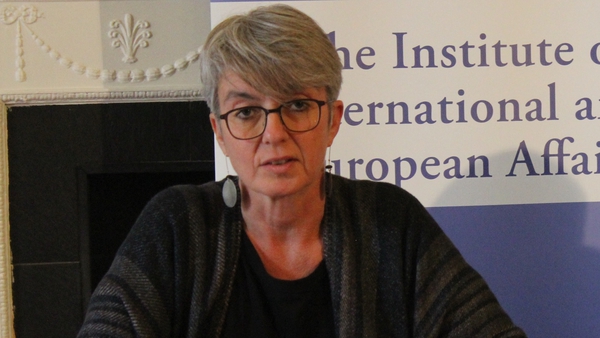 Margaret Tuite said no child protection officers had been assigned yet to hot-spots for asylum-seekers in Italy or Greece (Pic: IIEA)