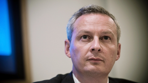 French Finance minister Bruno Le Maire