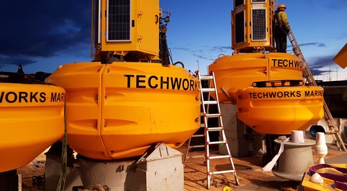 The buoys will provide real-time, detailed sea-state data on water clarity, wave and other information