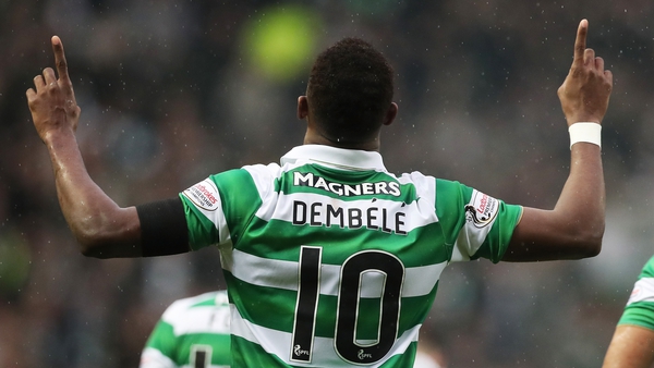 Dembele was back on the goal trail for Celtic